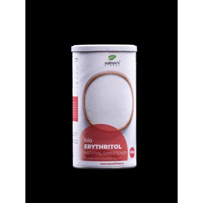 Nature's Finest Erythritol Bio 500 g – Hledejceny.cz