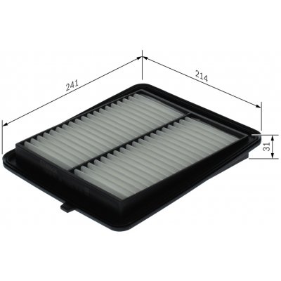 Vzduchový filtr BOSCH F 026 400 723 (F026400723) – Hledejceny.cz