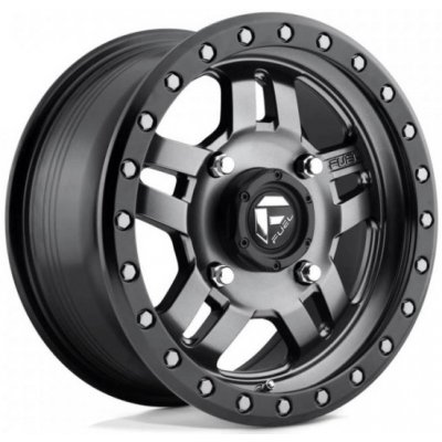 Fuel Utv D558 Anza 7X14 4X156 ET13 matt gunmetal black Bead ring | Zboží Auto