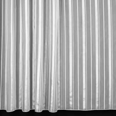 Mantis kusová záclona voálová LUNA 5925/10, lesklý proužek, s řasicí páskou a olůvkem, jednobarevná bílá, výška 120 cm x šířka 250 cm (na okno) – Hledejceny.cz