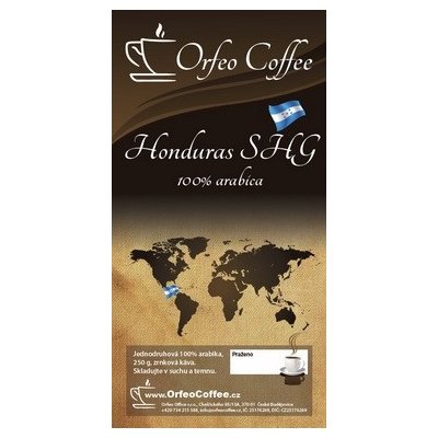 Orfeo coffee Honduras SHG 100% arabika 250 g
