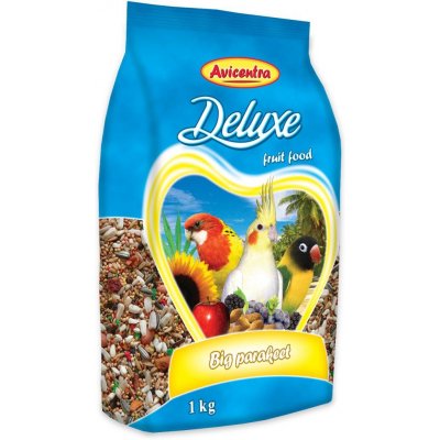 Avicentra Deluxe Malý a střední papoušek 1 kg