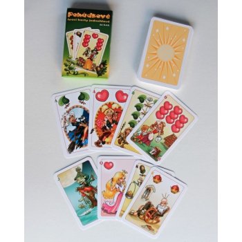 Pohádkové hrací karty: jednohlavé