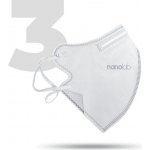 Nanolab nanorespirátor FFP2 bílý 3 ks – Sleviste.cz