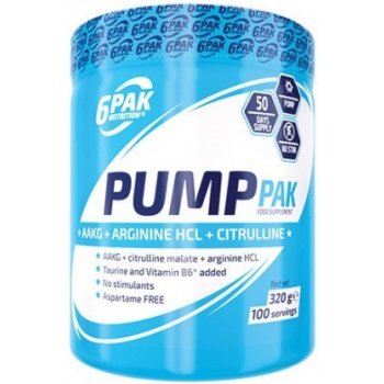 6PAK Nutrition Pump Pak 320 g