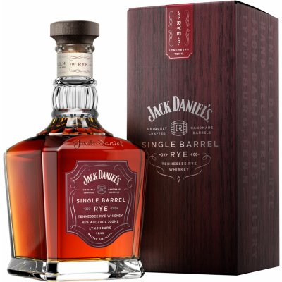 Jack Daniel's Single Barrel Rye 45% 0,7 l (kazeta)