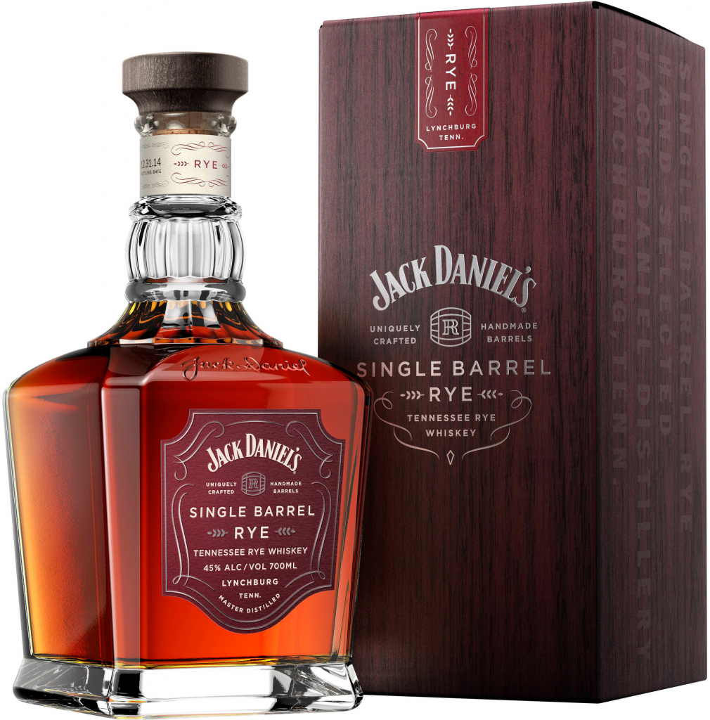 Jack Daniel\'s Single Barrel Rye 45% 0,7 l (kazeta)