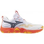 Mizuno Wave Momentum Elite White/Fiery Coral 2/Citrus – Zbozi.Blesk.cz