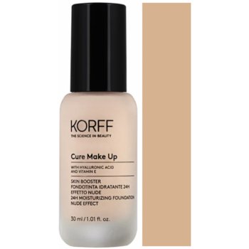 Korff Skin booster ultralehký hydratační make-up 24h 02 30 ml