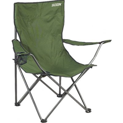 Jaxon FOLDING CHAIR WITH ARMS 50x47x40/80cm 2,2kg 16mm – Hledejceny.cz