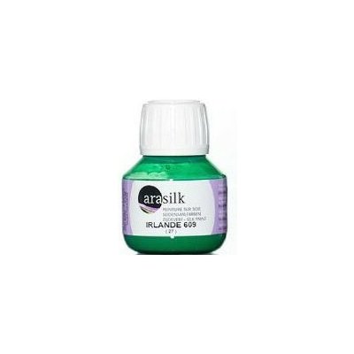 Darwi Barva na hedvábí Arasilk 50 ml 609 Ireland Green – Zboží Dáma