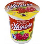 Mlékárna Valašské Meziříčí Smetanový jogurt z Valašska malina s vanilkou 150 g – Zboží Dáma