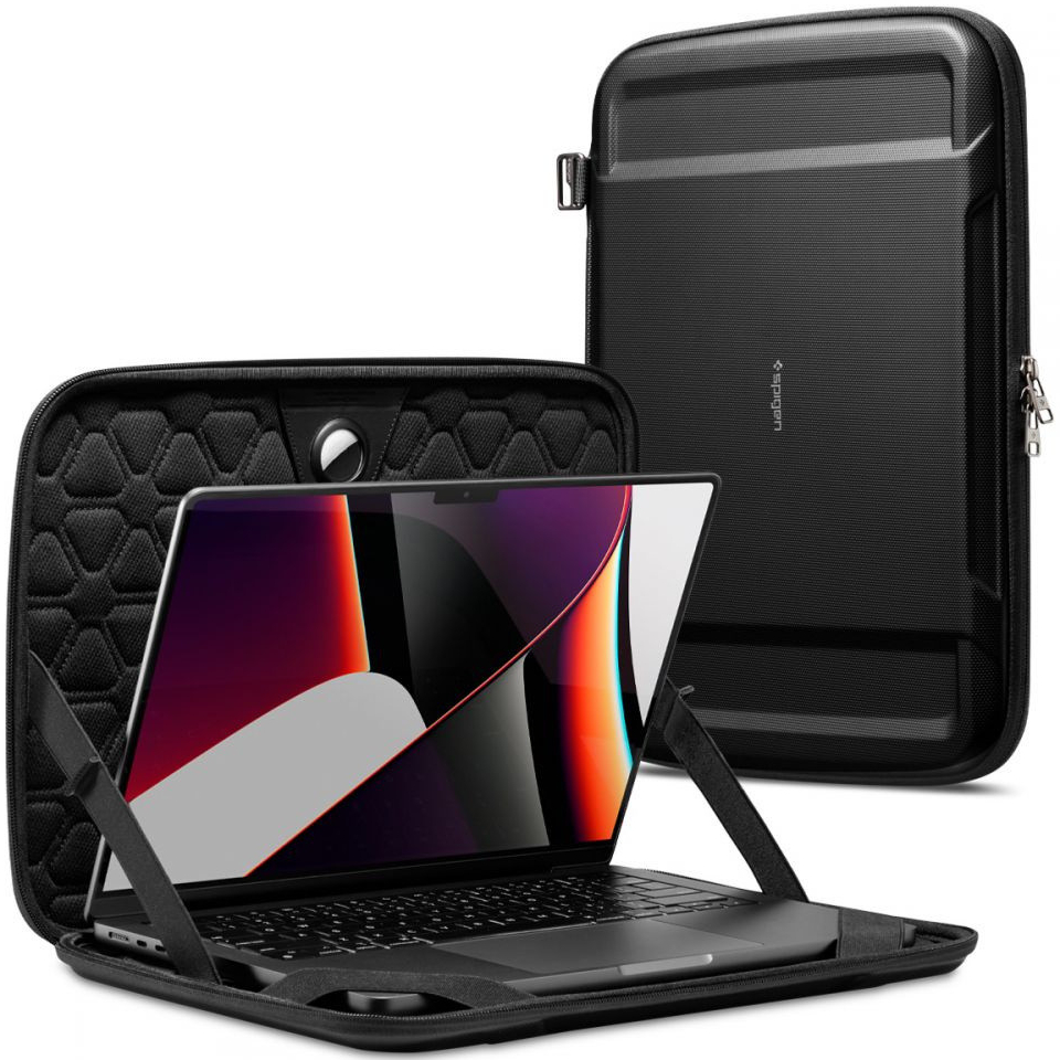 Pouzdro Spigen Rugged Armor Pouch Pro Laptop 13-14 inch černé