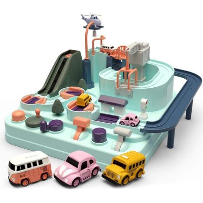 iMex Toys Zábavná naučná autodráha Great Adventure