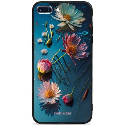 Pouzdro Mobiwear Glossy Apple iPhone 8 Plus - G013G Květy na hladině