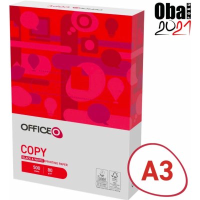 OFFICEO kancelářský papír A3 500 listů 80 g/m2