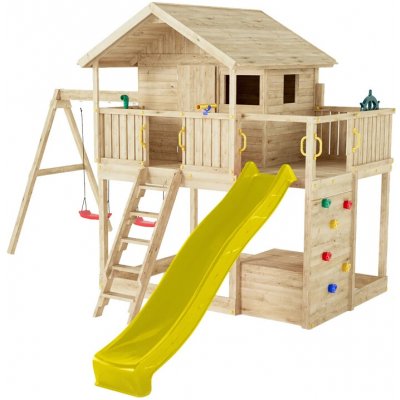 Marimex Play Basic Dětské hřiště 015 + žlutá skluzavka – Zboží Dáma
