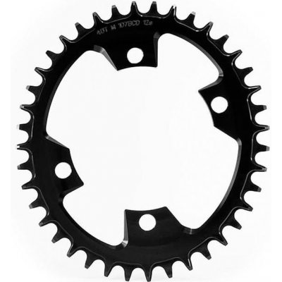 Převodník Garbaruk - 107 BCD SRAM AXS Oval Převodníky: 40 zubů - černá – Zboží Dáma