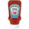 Kečup a protlak Heinz tomátový kečup s o 50% nižším obsahem cukru 500 ml