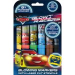 JIRI MODELS Fixy foukací 6ks Auta Cars set se 4 šablonami – Hledejceny.cz