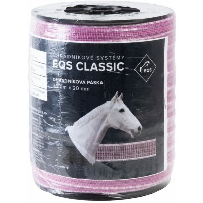 EQS Classic - ohradníková páska 20mm 200m růžová – Hledejceny.cz