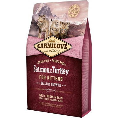 Carnilove Salmon & Turkey for Kittens Healthy Growth 2 kg