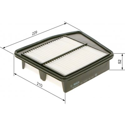 Vzduchový filtr BOSCH F 026 400 328 – Hledejceny.cz