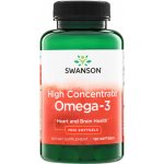 Swanson High Concentrate Omega-3 120 kapslí – Hledejceny.cz