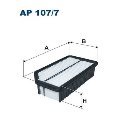 Vzduchový filtr FILTRON AP 107/7 – Hledejceny.cz