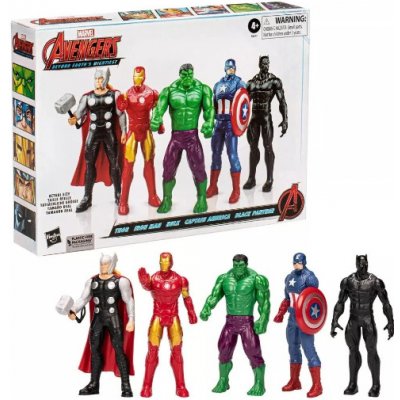 Hasbro Marvel Avengers balení 5 figurek 15 cm – Zboží Dáma