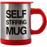 Samomíchací líný hrnek Barva: Červená – Zboží Mobilmania