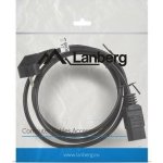 Lanberg napájecí Schuko - C19 1.8m [CA-C19C-10CC-0018-BK] – Hledejceny.cz