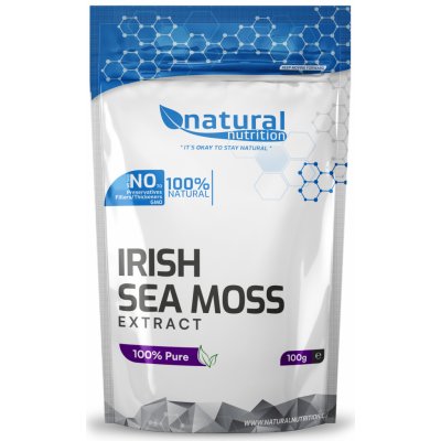 Natural Nutrition Irský mech extrakt prášek 100 g – Hledejceny.cz