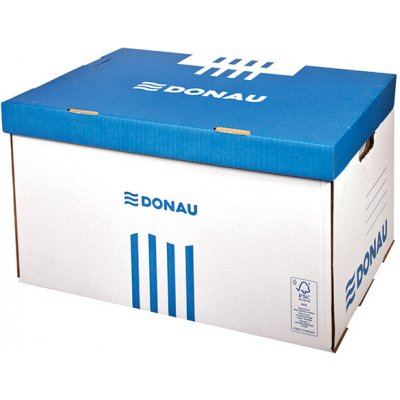DONAU 55.8 x 37 x 31,5 cm, bílo-modrá – Sleviste.cz