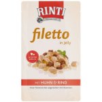 Finnern Rinti Filetto Adult kuře & hovězí v želé 100 g – Sleviste.cz