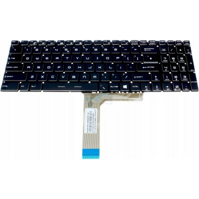 Klávesnice MSI GE75 Raider (8RE 8SE 8SF 8SG) / LED Multi RGB – Zboží Živě