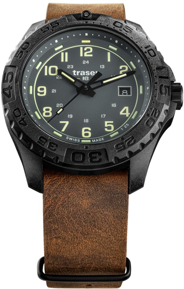 Traser P96 Outdoor Pioneer Evolution Grey kůže