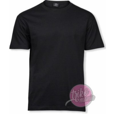 Tee Jays pánské tričko Sof Tee bez potisku černá – Zboží Mobilmania