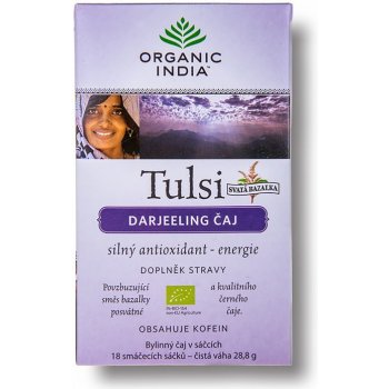 Organic India Tulsi Darjeeling bio 18 sáčků