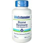 Life Extension Bone Restore with Vitamin K2 120 kapslí – Hledejceny.cz