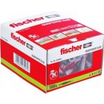 Fischer DUOPOWER 6x50 mm (balení 100 ks) - univerzální uzlovací hmoždinky, prodloužené – Sleviste.cz