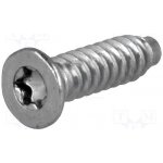 FISCHER ELEKTRONIK KN3041SLS30X12-T10-KA WEIß Vrut; 3x12; Hlava: kuželová; Torx®; ocel – Hledejceny.cz