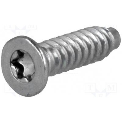 FISCHER ELEKTRONIK KN3041SLS30X12-T10-KA WEIß Vrut; 3x12; Hlava: kuželová; Torx®; ocel – Hledejceny.cz