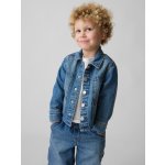 GAP Baby džínová bunda Workwear Tmavě modrá – Zboží Mobilmania