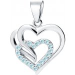 Olivie Stříbrný přívěsek Spojená srdce 4838 – Sleviste.cz