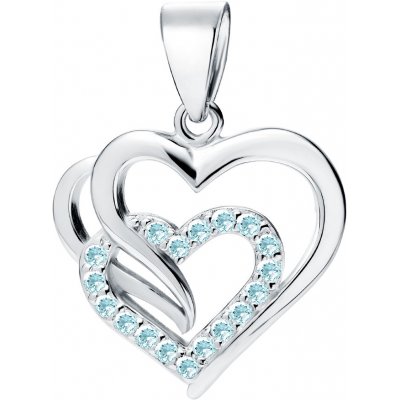 Olivie Stříbrný přívěsek Spojená srdce 4838 – Sleviste.cz