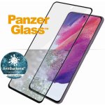 PanzerGlass - Tempered glass Case Friendly AB for Samsung Galaxy S21 FE, black, Černá 7275 – Zboží Živě