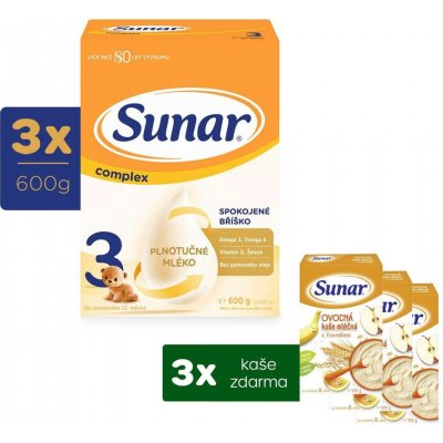 Sunar 3 Complex 3 x 600 g – Zboží Mobilmania