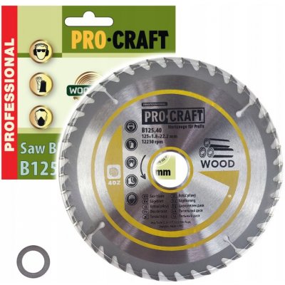 Procraft Kotouč pilový SK B125.40 – Hledejceny.cz