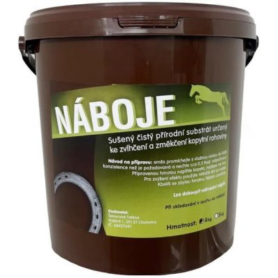 EPONA Náboje do kopyt 4 kg – Zboží Mobilmania